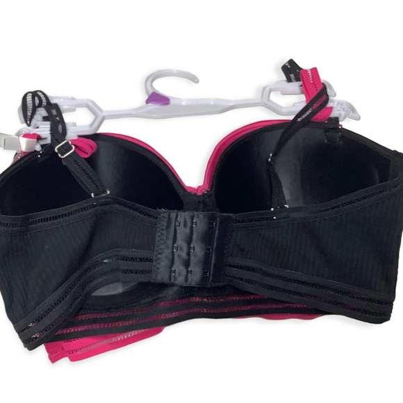 🆕French Affair Size 36C set of 2 Push Up Bras💕🖤 - Picture 5 of 8
